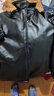 勵陽(yáng)男士皮衣皮褲套裝加絨厚外套外賣(mài)騎手代駕防風(fēng)保暖抗寒工裝皮棉衣 護肩護肚皮上衣 3XL 【140-150斤】 曬單實(shí)拍圖