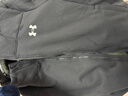 安德瑪（Under Armour）男子秋冬新款運動(dòng)抓絨保暖內膽戶(hù)外防風(fēng)三合一連帽夾克1371585 男款1371585-002（刺繡logo） XL 曬單實(shí)拍圖