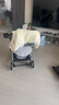 酷貝樂(lè )（coballe）嬰兒推車(chē)可坐可躺輕便新生兒外出提籃式車(chē)載安全座椅戶(hù)外便攜搖籃 Nebula【3代】星空灰+安全提籃 曬單實(shí)拍圖