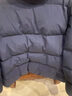 諾帝卡（NAUTICA）【商場(chǎng)同款】秋冬新款防輕潑水連帽厚款面包羽絨服JO4407 藏青4NV L 曬單實(shí)拍圖