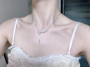 DRIG項鏈女款生日禮物送女生新年禮物小眾感首飾情人節禮物女朋友 蝴蝶貝殼流蘇項鏈 曬單實(shí)拍圖