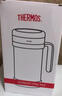 膳魔師（THERMOS）保溫杯子500ml帶茶漏真空不銹鋼桌面馬克咖啡泡茶杯TCMF-501 BK 曬單實(shí)拍圖