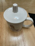 鹿敘橘景德鎮陶瓷茶杯蓋子單賣(mài)圓形通用配件會(huì )議杯蓋馬克杯蓋瓷杯子 7.6cm1號白杯蓋 曬單實(shí)拍圖