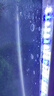 魚(yú)缸燈led燈防水超亮全光譜三色小水族箱潛水專(zhuān)用彩燈燈管 21W藍白不變光94cm（100-110cm缸用） 曬單實(shí)拍圖