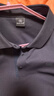 KOLON SPORT/可隆戶(hù)外休閑衣 男士肌理感拉絨商務(wù)POLO內搭長(cháng)袖T恤 LHPT5WT867-BK 黑色 XL 180/100A 曬單實(shí)拍圖