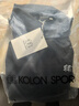 KOLON SPORT/可隆戶(hù)外休閑衣 男士吸濕排汗抗菌半拉鏈長(cháng)袖T恤 LHZT6SN011-BK 黑色 XL 180/100A 曬單實(shí)拍圖