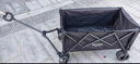 原始人戶(hù)外露營(yíng)折疊推車(chē)營(yíng)地車(chē)手拉拖車(chē)野餐野營(yíng)拖車(chē)遛娃便攜買(mǎi)菜小拉車(chē) 420L 曜石黑加大款-可后開(kāi)+萬(wàn)向輪+加厚桌板 曬單實(shí)拍圖