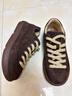 奧康（Aokang）男鞋秋冬板鞋時(shí)尚百搭男士增高勃肯休閑鞋 深栗色    39 曬單實(shí)拍圖