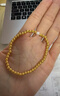萃華足金999珍珠黃金手鏈簡(jiǎn)約百搭女手串送女朋友老婆生日禮物 珍珠黃金手鏈金重約7g 曬單實(shí)拍圖