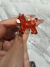 LANSILL馬年本命年胸針女生肖紅色小馬駒胸花氣質(zhì)時(shí)尚配大衣百搭新年禮物 XZ0639雪花生肖馬胸針 曬單實(shí)拍圖