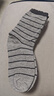 秋冬款條紋襪子女中筒襪保暖加厚韓版ins潮百搭堆堆襪 【五色隨機】 3雙 均碼 曬單實(shí)拍圖