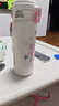 蘇泊爾（SUPOR）保溫杯大容量316L不銹鋼水杯兒童小學(xué)生一蓋雙飲便攜吸管杯彈蓋杯 曬單實(shí)拍圖