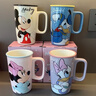 迪士尼可愛(ài)喝水高顏值馬克杯卡通辦公室家用陶瓷杯子咖啡情侶水杯 米妮-樂(lè )迪直身杯（無(wú)禮盒） 曬單實(shí)拍圖