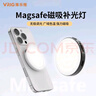 VRIG唯樂(lè )格FD-03（白）Magsafe磁吸美顏手機自拍雙色溫補光燈嫩膚探店直播閃光燈攝像攝影iphone17自拍神器 曬單實(shí)拍圖