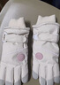 黛米安妮莎騎行手套冬季女士保暖加厚加絨可觸屏防潑水電動(dòng)車(chē)防寒滑雪手套女 淺米色【內里加絨/可觸屏】 均碼【防風(fēng)觸屏】 曬單實(shí)拍圖