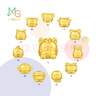 周生生黃金轉運珠 足金星運神話(huà)十二生肖串珠 單顆定價(jià) 卷卷羊 95966C  曬單實(shí)拍圖