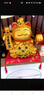 華宣林新款招財貓擺件生意興隆插電電池自動(dòng)搖手居家前臺開(kāi)業(yè)禮品發(fā)財貓 曬單實(shí)拍圖