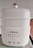 志高電燉鍋嬰兒輔食鍋電燉盅燉湯隔水燉家用全自動(dòng)煮粥煲湯專(zhuān)用鍋 1L +蒸籠【優(yōu)質(zhì)白瓷內膽】 曬單實(shí)拍圖