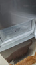 美的（Midea）238升三門(mén)冰箱灰色小型風(fēng)冷家用變頻一級能效宿舍租房以舊換新小冰箱MR-249WTPE【國家補貼】 曬單實(shí)拍圖