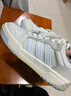 adidas ENTRAP美式校園風(fēng)運動(dòng)少年感復古籃球風(fēng)板鞋男女阿迪達斯   白色/暗銀金屬/樹(shù)脂黃   38 曬單實(shí)拍圖