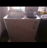 海爾（Haier）半自動(dòng)雙桶洗衣機 10KG 雙電機雙缸 家電國家補貼以舊換新京東自營(yíng) XPB100-81D2 曬單實(shí)拍圖