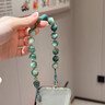 茂悅創(chuàng  )意青綠貓爪菩提根手機鏈掛繩高端串珠掛件手腕款攜帶防丟吊墜女 曬單實(shí)拍圖