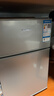 榮事達（Royalstar）小冰箱小型家用出租房雙門(mén)一級能效宿舍冷藏冷凍兩用節能電冰箱 38A122【一級能效】【三天不到1度電】銀 曬單實(shí)拍圖