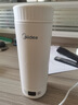 美的（Midea）便攜式電熱水杯 電熱水壺 保溫燒水杯 350ml迷你便攜式旅行出差 智能恒溫加熱杯 316L不銹鋼 年貨 0.35L 【精準控溫】MK-DB35X22 曬單實(shí)拍圖