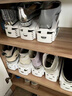 叩素鞋架收納神器省空間雙層可調節鞋托鞋柜分層隔板整理放鞋子架 曬單實(shí)拍圖