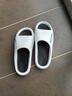 回力居家男士拖鞋室外穿四季防滑臭沙灘涼拖鞋HL02331白黑色42-43碼 曬單實(shí)拍圖