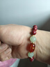 普陀山馬年本命年太歲手鏈朱砂手串女生肖護身符屬馬三合六合禮物 【生肖虎】兼顧三合六合-8mm【化解轉運】 曬單實(shí)拍圖