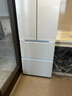 東芝（TOSHIBA）420小法式冰箱四開(kāi)門(mén)雙開(kāi)門(mén)高容全嵌入式一級能效國家補貼低能耗家用國家補貼電冰箱 GR-RF420WI-PM171織瑾白 曬單實(shí)拍圖