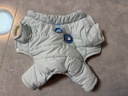 MIKI PAD狗狗衣服秋冬季狗狗羽絨服保暖四腳寵物棉服新款小型幼犬加絨加厚 【云朵輕棉服】藍/可牽引 S胸圍32cm（按照胸圍購買(mǎi)/參考體重2.5-4斤） 曬單實(shí)拍圖