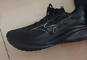 美津濃（MIZUNO）進(jìn)階厚底回彈緩震穩定跑步鞋ASTRO PLUS II 01/黑色  41 (265mm) 曬單實(shí)拍圖