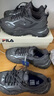 FILA FUSION斐樂(lè )潮牌男鞋BIANCO DX厚底潮鞋2026春季新款硬糖鞋DX 木炭灰/礪石黑-CP 41 曬單實(shí)拍圖