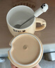 品喻（PINYU）杯子陶瓷馬克杯咖啡杯高顏值帶蓋勺創(chuàng  )意水杯茶杯男女家居館卡通熊 曬單實(shí)拍圖