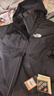 北面（The North Face）三合一沖鋒衣男GORE-TEX防水冬季新款戶(hù)外550蓬羽絨內膽83RR GOE/宇宙黑 L/175 曬單實(shí)拍圖