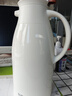 蘇泊爾（SUPOR）保溫壺大容量家用玻璃內膽熱水瓶暖水壺開(kāi)水壺 白色 1.6L 曬單實(shí)拍圖