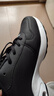潮流輕奢男鞋春夏季新款運動(dòng)鞋男軟底休閑跑步鞋男網(wǎng)面透氣鞋子男 NK666黑白【皮面】 42 曬單實(shí)拍圖