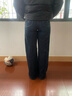 Levi's【補貼改褲】李維斯25年秋冬新款女士美式休閑318寬松闊腿牛仔褲 深藍色磨白 27 (30) 曬單實(shí)拍圖