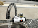 蘇泊爾（SUPOR）電熱水龍頭側進(jìn)水速熱即熱式電加熱器廚房快速過(guò)水熱衛生間熱得快熱水器廚衛適用款 白色+漏保插頭 曬單實(shí)拍圖