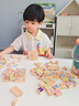 RICH YOUR HOME德國品質(zhì)積木原色積木拼圖男童女孩1-3歲6蒙氏早教專(zhuān)注力訓練 禮袋裝[桶裝]100顆實(shí)木積木 曬單實(shí)拍圖