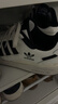阿迪達斯 ADIDAS 三葉草 新年禮物  男女 運動(dòng) 休閑鞋 IH7830 黑/白 41碼 曬單實(shí)拍圖