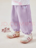 JELLYBABY兒童加絨褲子秋冬小寶寶衛褲女孩長(cháng)褲保暖運動(dòng)女童休閑褲冬季 曬單實(shí)拍圖