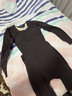 貓人后脫塑身連體衣女拉鏈式收腹束腰提臀美體塑形束身體雕衣長(cháng)袖長(cháng)褲 黑色 【后托款/可拆卸胸墊】 L （推薦：105-120斤） 曬單實(shí)拍圖
