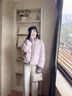 香影【鵝絨服】短款泡芙羽絨服女2025冬季新款寬松休閑香芋紫外套 紫色 S 155/80A/85-95斤 曬單實(shí)拍圖