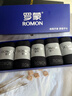 羅蒙（ROMON）襪子男士100%純棉10A抗菌防臭秋冬款中筒襪紳士正裝黑色商務(wù)5雙裝 曬單實(shí)拍圖