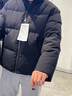 波司登（BOSIDENG）25新款羽絨服男短款加厚90絨復古百搭立領(lǐng)保暖外套B250245261 黑色8056 M 175/96A 體重約130-140斤 曬單實(shí)拍圖