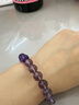 ROS MILLAR九紫離火手鏈紫水晶本命年轉運珠紫色手串生日送女友禮物情人節 紫水晶-本命生肖馬手串 曬單實(shí)拍圖