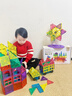 活石（LIVING STONES）兒童磁力片3-6歲玩具男孩1-3歲磁力吸片積木磁鐵玩具女孩生日禮物 曬單實(shí)拍圖